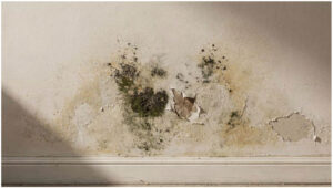 aspergillus mold growth on indoor wall surface
